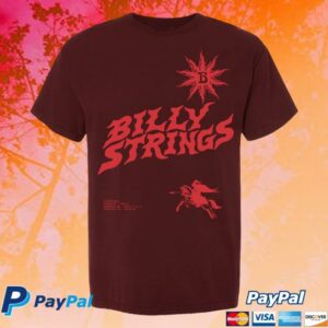 Billy Strings Store Merch Shop Sun Knight Tee With Dates