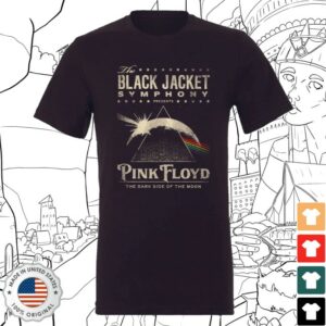 Black Jacket Symphony Merch The Dark Side Of The Moon 2026 Tour T-Shirt