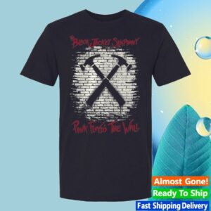 Black Jacket Symphony Merch The Wall 2026 Tour T-Shirt
