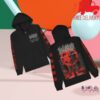 Blood Incantation Merch Store World Tour 2024-2025 Zip Up Hoodie Black