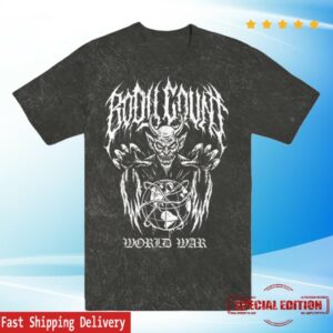 Body Count Merch World War Mineral Tee