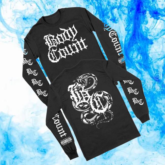 Body Count Shop Merch Explicit Snake Long Sleeve 3 Body Count Shop Merch Explicit Snake Long Sleeve