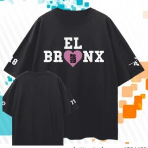 Bronx Native Shop Merch El Bronx Valentine Ed. Black Shirt