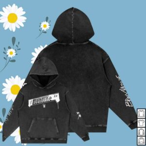 Bronx Native Store Merch Shop Valentine Ave Lim. Ed. Snow Washed Loose Hoodie