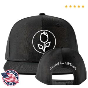 Captains Shop Merch Flower Snapback Hat