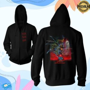 Cavity Colors Merch Shop Never Sleep Again Zip-Up Hoodie
