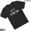 Cbgb Merch Shop I Heart Cbgb Tee