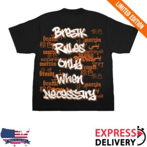 Chris Brown Merch Store Brown Language Shirt