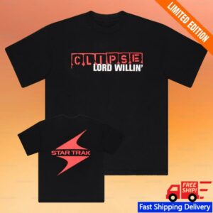 Clipse Let God Sort Em Out Merch Store Star Trak X Lord Willin' Logo Tees