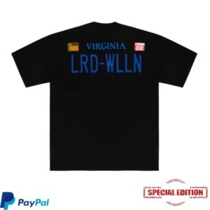 Clipse Merch Store Star Trak X Lord Willin' Plate Shirt Black