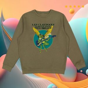 Club Bastardo Merch Les Claypool Summer Of Green Crewneck