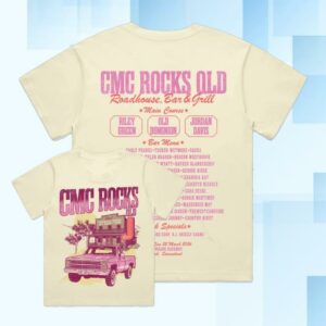 Cmc Rocks Merch Shop Cmc Roadhouse Butter Yellow Tshirt