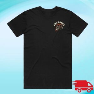kenny Cmc Rocks Merch Store Cow Skull Sticker Black Shirt