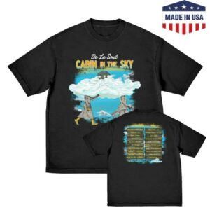 De La Soul Store Merch Shop Cabin In The Sky Tracklist T-Shirt