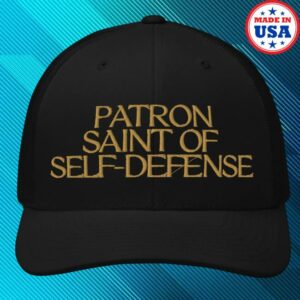 Dno Store Shop Merch Patron Saint Of Self-Defense Trucker