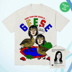 Double Wonderful Merch 2 Goose White Shirt