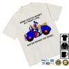 Double Wonderful Merch Buckle Up Donald White Shirt