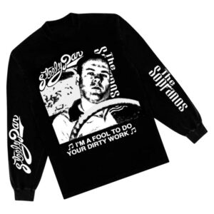 Double Wonderful Merch Tony Tee Black Long Sleeve 2026