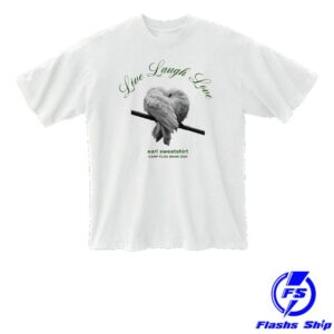 Earl Sweatshirt Merch Store Camp Flog Gnaw 2025 White Shirt
