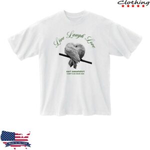 Earl Sweatshirt Store Merch Shop Camp Flog Gnaw 2025 White Tee