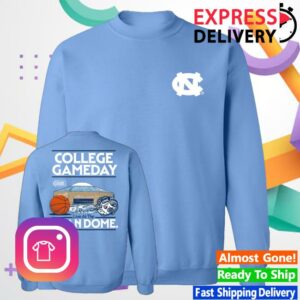 Espn Merch Shop College Gameday Unc Dean Dome Carolina Blue Crewneck