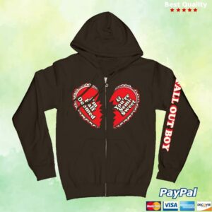 Fall Out Boy Merch Shop Half Doomed Zip Hoodies