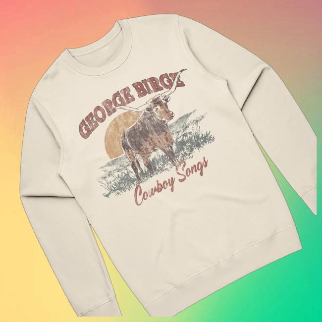 George Birge Shop Merch Longhorn Crewneck 3 George Birge Shop Merch Longhorn Crewneck
