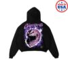 Ghost Racing Merch Store Big Brain Pink Hoodie Black
