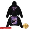 Ghost Racing Merch Store Big Brain Pink Hoodie Black