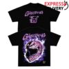 Ghost Racing Merch Store Big Brain Pink Shirt Black