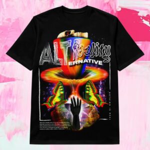 Globridge Studio Merch Alternative Reality Psychedelic Tee
