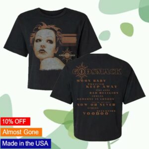 Godsmack Merch Album Tracklisting Women's Crop Tee