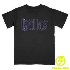 Hallas Merch Store Hallas Shimmer Logo Shirt