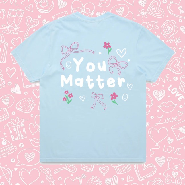 Happiness Project Merch Store You Matter Bow Shirt 4 Happiness Project Merch Store You Matter Bow Shirt