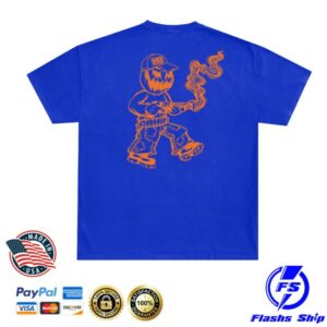 kenny Haunted Mound Merch Store Skinwalkers Blue Shirt