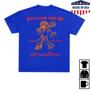 kenny Haunted Mound Merch Store Skinwalkers Blue Shirts