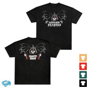kenny Haunted Mound Store Merch Haunted Mound Reapers Black Tee1