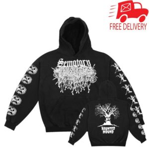 Haunted Mound Store Merch Sematary Logo Hoodie