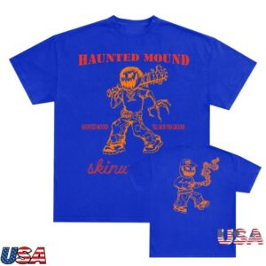 Haunted Mound Store Merch Skinwalkers Blue Tee