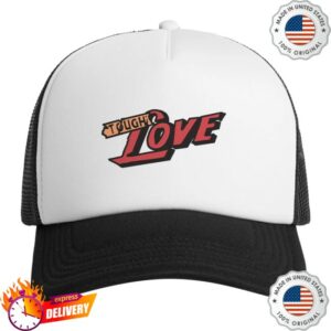 Hobo Jack Merch Store Tough Love Black & White Trucker