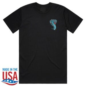 Hobo Jack Merch Store Viper Lily Front & Back Black T-Shirt