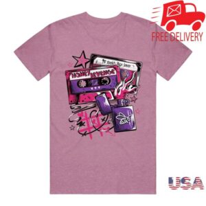 Honey Revenge Merch Shop It Feels Like Love Heather Cassis T-Shirt