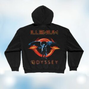 Illenium Merch Store Odyssey Zip Hoodie