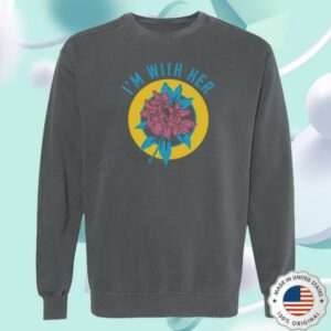 Im With Her Merch Shop Rhododendron Crewneck