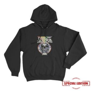 Imagine Dragons Merch Store Psychedelic Skull Hoodie
