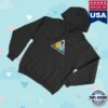 Imagine Dragons Merch Store Rainbow Triangle Logo Hoodie