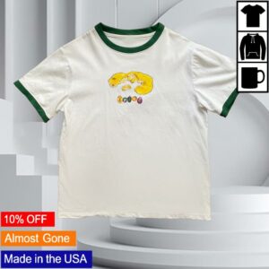 Infra Merch Shop Orange Dog Ringer Tee