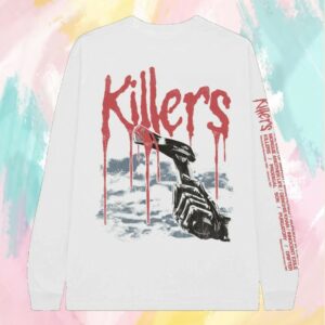 Iron Maiden Merch Store Killers 45 Axe Longsleeve Shirt