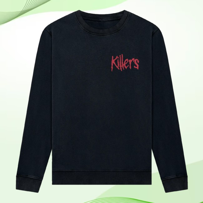 Iron Maiden Merch Store Killers 45 Tracklist Vintage Sweatshirt