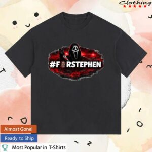 Ish6xs Merch Shop Forstephen Scream Themed Tribute Tee